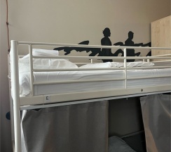 Койко-место в в мужском шестиместном номере в Кино хостел на Выборгской