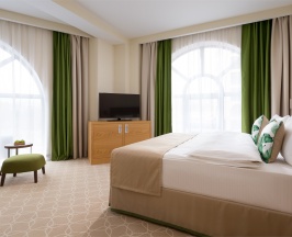 Делюкс с видом на сад в Green Resort