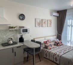 Студия ЛАЙТ ГРЕЙ ул. Городской вал 15 корп.1 в Parade Aparts