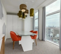 Двухместный полулюкс угловой двуспальная кровать в Room Mate Aitana, Amsterdam