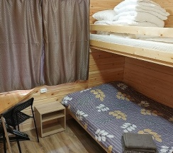 База "У Плотника" Коттедж 6+2 с камином и кондиционером в У плотника