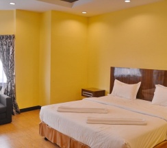 Двухместный номер Deluxe двуспальная кровать в Taj Place Residency