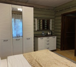 Номер стандарт с 1 двуспальной кроватью в срубе в Konak house