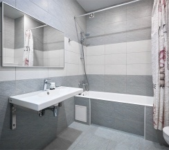 Апартаменты с видом на море и террасой в Арт-отель