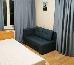 Апартаменты с красивым видом из окна в Na Proletarskoy 50 Flat
