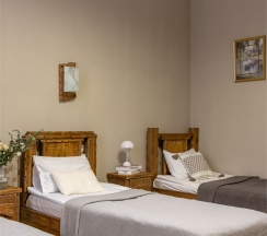 Трехместный номер с раздельными кроватями в Номера в Пушкине