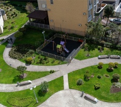 Двухкомнатный DeLuxe с одной спальней (6 этаж) в Real Apartments Sochi