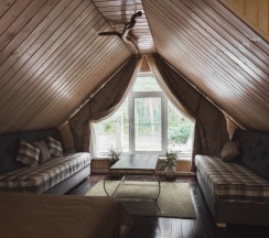 Четырёхместный номер Superior с красивым видом из окна в Хвоя