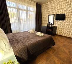 Deluxe двухместный с террасой, вид на город (1 этаж), с доп местом в Парадейсон