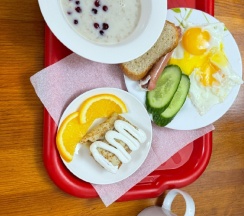 Полулюкс с большой кроватью в Медвежонок