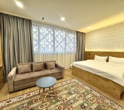 Двухместный номер Deluxe двуспальная кровать в Dami