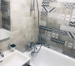 Стандарт с 1 двуспальной кроватью, вид на сад (2 этаж) в Vania rooms