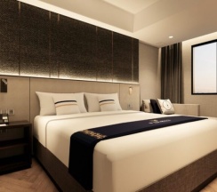 Двухместный номер Deluxe с видом на город 2 отдельные кровати в Fieris Hotel Rawamangun