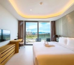 Номер Standard c 1 комнатой с видом на сад в Oakwood Apartments Sanya