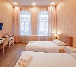 Эконом с 2 односпальными кроватями (общий с/у) в Горький