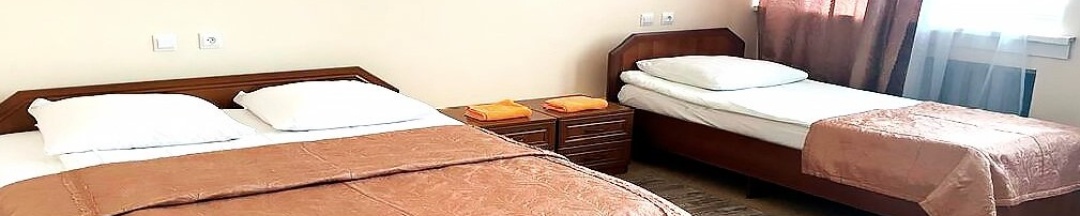Трехместный номер Эконом в Smart Hotel KDO Новосибирск