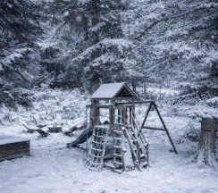 Лесной домик в Wood