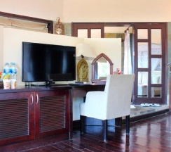 Одноместное бунгало с видом на сад в Poshanu Resort