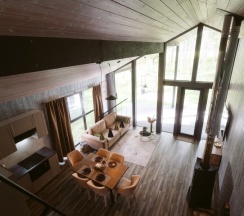 Дом с камином и сауной (до 8 гостей) КРАТОС в Berloga Country Resort