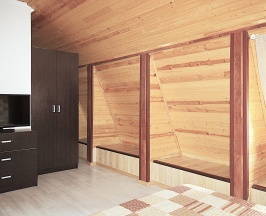 Standard одноместный (мансарда) в Круиз Румянцево