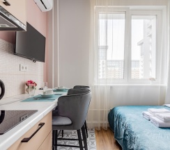1-комнатные апартаменты студия Москва, Берёзовая аллея, 19к6 в InHome24 (ИнХоум24) на аллее Берёзовая 19к6