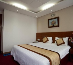 Одноместный номер Deluxe двуспальная кровать в Van Ha Hotel