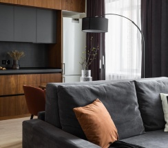 1-комнатные апартаменты улучшенные №250 в Hugge Place