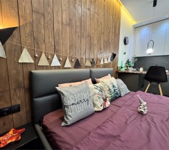 Апартаменты R Adventure Rustic 27м. в Охта Adventure