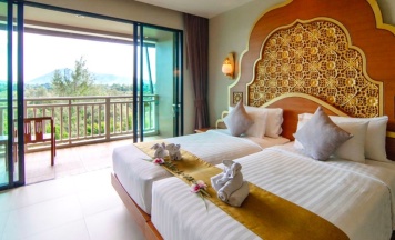 Двухместный номер Deluxe 2 отдельные кровати в Maikhao Palm Beach Resort