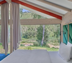 Шале с двуспальной кроватью 1-я линия в Маральник Altai Palace