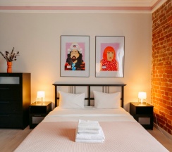 Апартаменты "Rose" с ванной в Сhо