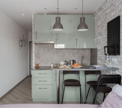 Grey - 2х местные апартаменты-студия у Ботанического сада (13 этаж) в Smart Lofts Moscow