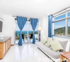 Апартаменты Standard с балконом и с красивым видом из окна в Апартаменты OMNIA  Phuket - Waterfront Karon