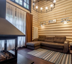 Гостевой дом с горячей купелью и камином в Лепота