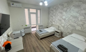 Двухместный номер с 2 односпальными кроватями в Акулас