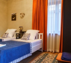 2-х местный номер с двумя раздельными кроватями в Кристал