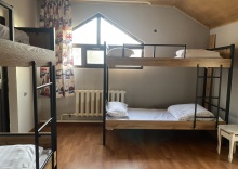 Кровать в общем номере в Almaty BackPackers