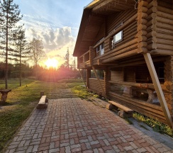 Коттедж с террасой в Weekend29