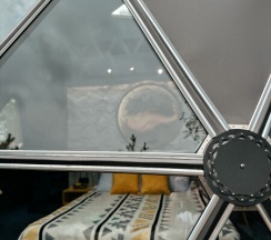 Купол №1 Зеленый (2 взрослых максимум + 2 детей) в Barkwood