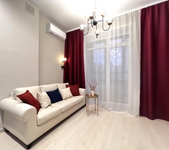 1-комнатные апартаменты студия LUXURY APARTMENTS ВОЗЛЕ ТРЦ АУРА в Сутки как дома на улице Шевченко