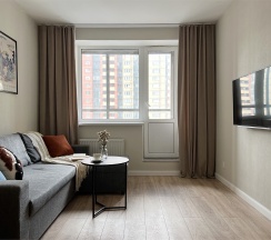 Евро-двухкомнатная квартира в Rauktis apartments