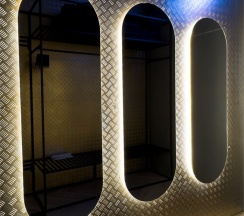 Дом «GOLD» с банным чаном на террасе в Luxe House