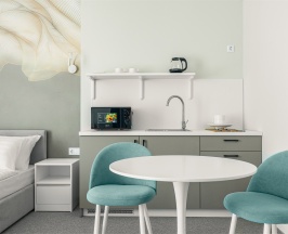 Studio plus 2-местный 1-комнатный в Alean residence olginka