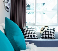 Двухместный номер Deluxe двуспальная кровать в The Crib Patong