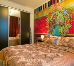 2-комнатные апартаменты стандарт с 1 двуспальной кроватью в Holiday Village Moscow