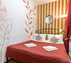 2-местный номер стандарт эконом с 1 двуспальной кроватью в Boho Botanica Hotel