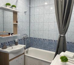 Апартаменты Standard в Апартаменты J&N Apartments Трёхместная студия с балконом в центре города Московский 16