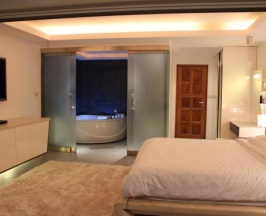 Двухместные апартаменты двуспальная кровать в The Dream View