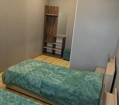 Номер стандарт с 2 односпальными кроватями №2 в Менделеев