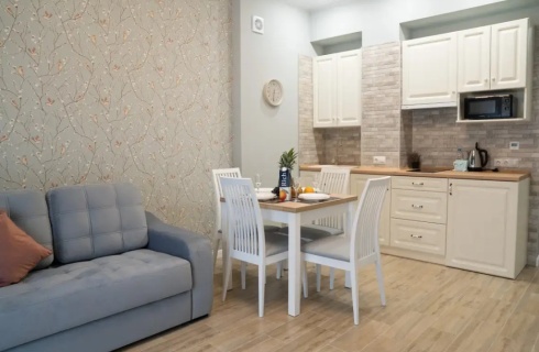Светлогорск: Апартаменты Апартаменты Malina Shtolz Bedroom